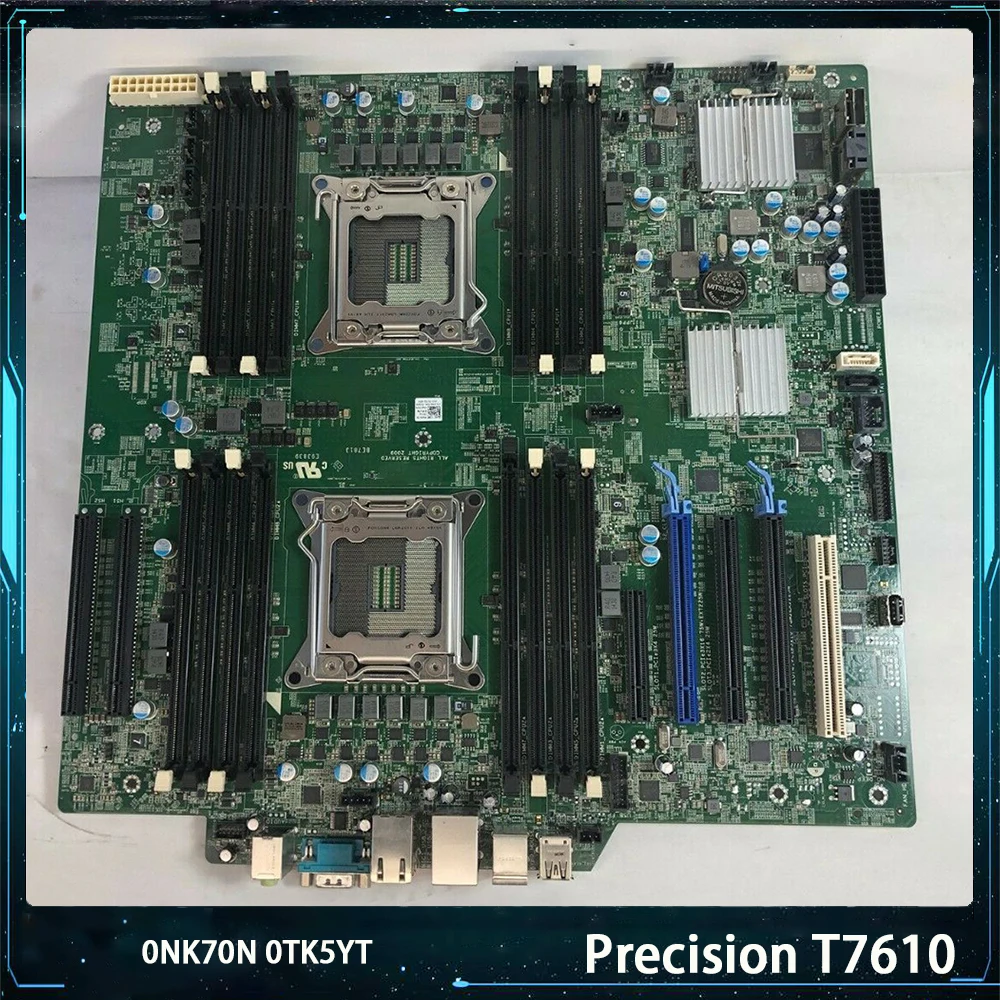 High Quality For Dell Precision T7610 Motherboard Nk70N 0Nk70N Cn-0Nk70N Tk5Yt 0Tk5Yt X79 Lga2011 Ddr3 Fully Tested