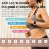 LIGE Smart Watch Women Full Touch Screen Health Monitor IP68 Waterproof Sports Fitness Tracker Smartwatch Woman Bracelet Watches 6