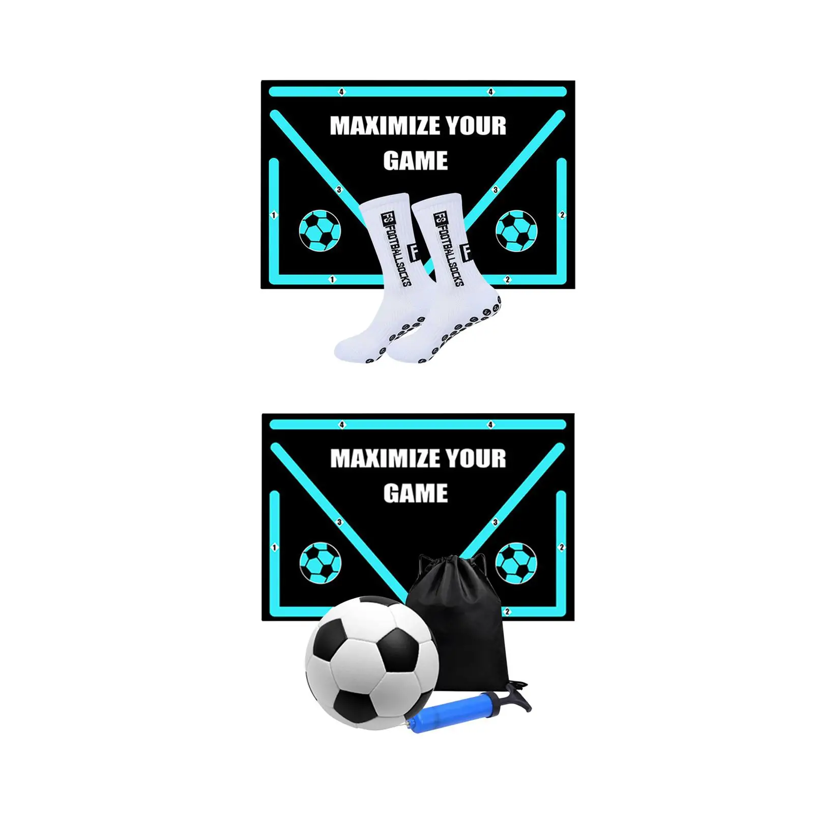 

Football Footstep Training Mat Football Mat Supplies Dribble Silent Sports