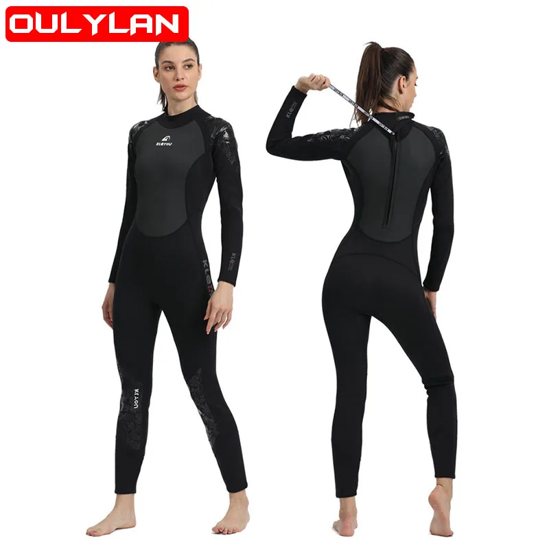 

Неопреновый гидрокостюм премиум-класса 3 мм для мужчин и женщин, для глубокого подводного плавания, Сноркелинга, утолщенный теплый гидрокостюм, для плавания, каякинга, серфинга, костюмы, Новинка