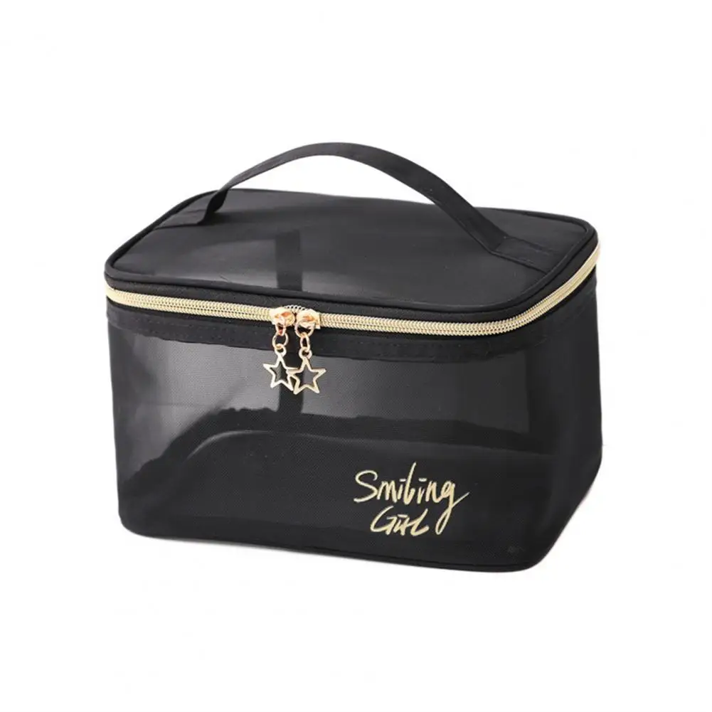 Cosmetic Bag Practical Triangular Rectangular Flat Makeup Pouch