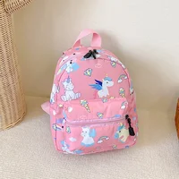 Children Backpack Cartoon Dinosaur Unicorn Pattern Baby Cute Kindergarten Schoolbag Waterproof Kids Bags Boys Girls Backpacks 4