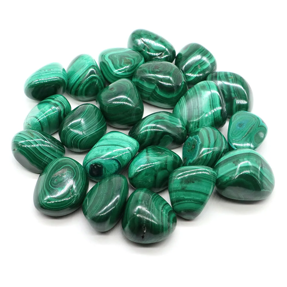 Natural Malachite Tumbled Stones Healing Crystal Reiki Gem Quartz Energy Mineral Specimen Aquarium Garden Pendant DIY Home Decor 5 S9eef9e69f80b472ab1793d4db5838a96Z