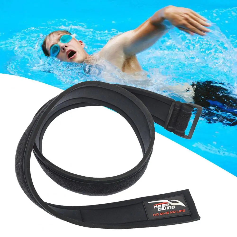 SwimTrainingBeltHighElasticitySwimResistanceBeltNonslipExtraSoftSwimExerciserBelt