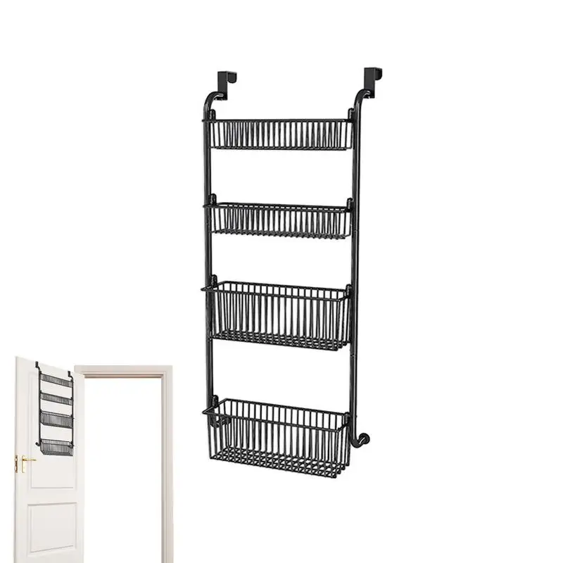 

Over Door Storage Organizer Creative Wall Mounted Pantry Hang Storage And Organization For Closet Clothes Toys Storage organizer