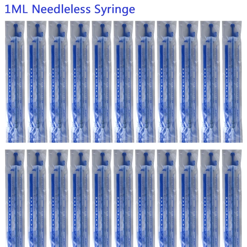 100Pcs/Set 1ML 3ML 5ML Nutrient Mini Plastic Syringes Without Needle Analyze Hydroponic Syringe OPP For Kitchen Cooking Pet Feed 2