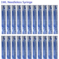100Pcs/Set 1ML 3ML 5ML Nutrient Mini Plastic Syringes Without Needle Analyze Hydroponic Syringe OPP For Kitchen Cooking Pet Feed 2