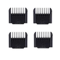 Electric Clipper Accessories,4Pcs Cut Clipper Limit Comb Guide Attachment Size Barber Replacement 2