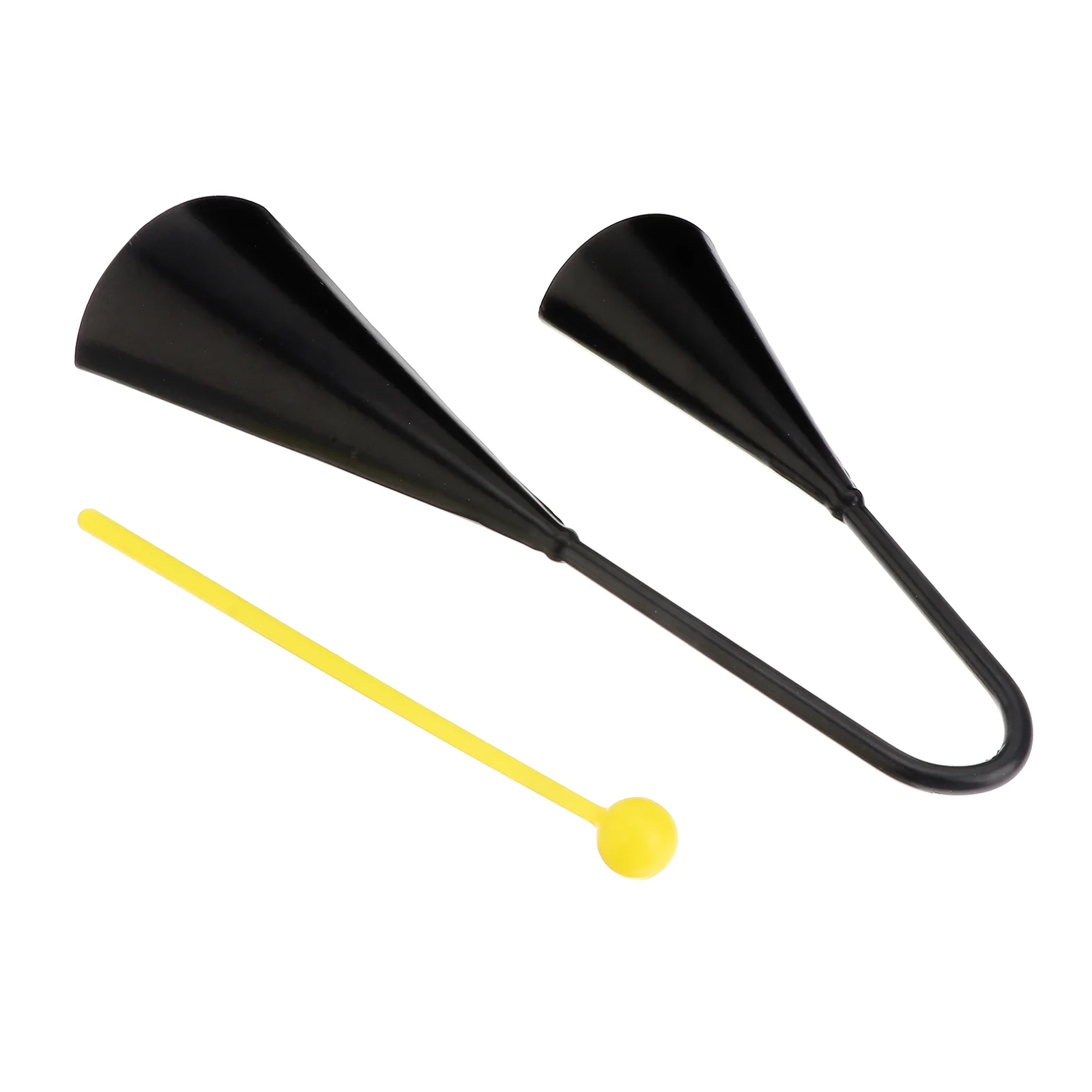 

2 Pack Hand Bell Cowbell Percussion Metal Cowbells Office Desk Accessories for Classroom