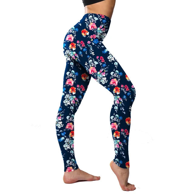  Leggings estampados de cintura alta para mujer