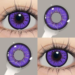 JeweLens Vibrant Purple Big Eye Cosplay Contacts - High Quality, Fast Shipping (LOVEWORD 14.5mm)