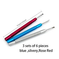 Comprehensive Watch Care and Repair Tool Kit with Cleaning Accessories (Tricolor 6PCS)