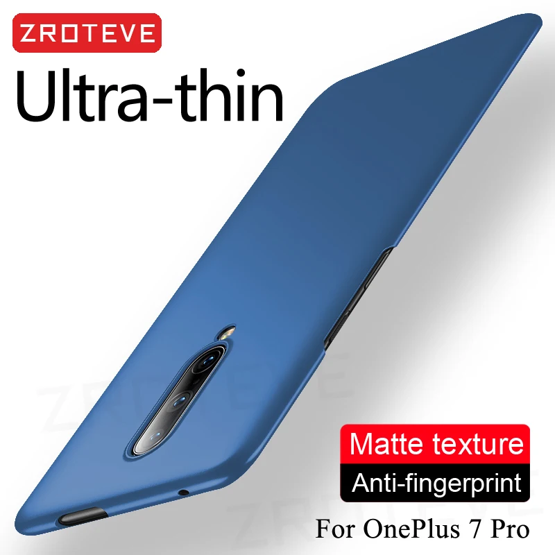 For One Plus Pro Case ZROTEVE Slim Frosted Hard PC Cover For