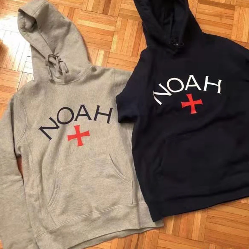 

Noah Hoodies Vintage Simple Classic Logo Print Autumn Winter Sweatshirts Men Women Loose Casual Multiple Color Pullovers