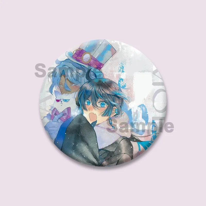 Cartoon Animation The Case Study of Vanitas Enamel Pins Vanitas Noe Archiviste Badge Lapel Brooch on Backpack Fans Jewelry Gifts