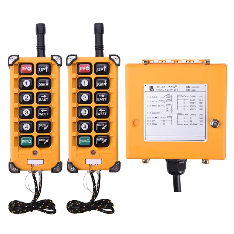 

F23-A++ 315mhz 2TX 1RX Wireless Telecrane Truck Crane Remote Controller