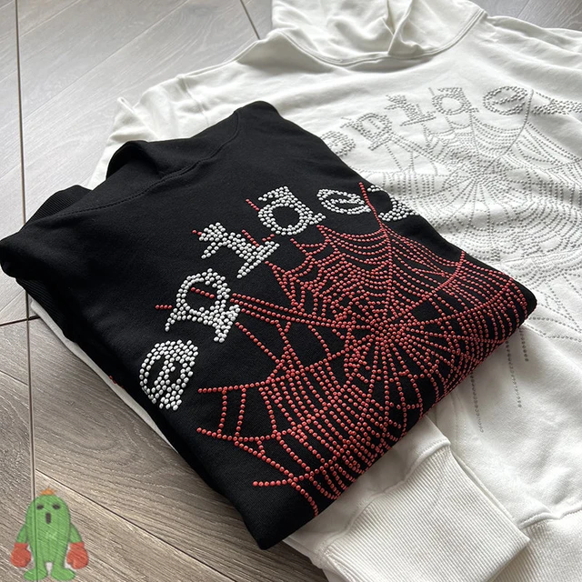Six 5 Young Thug Spider Hoodie Sweatshirt Suit Sp5der 555555 Hooded  Sweatshirts Set - AliExpress