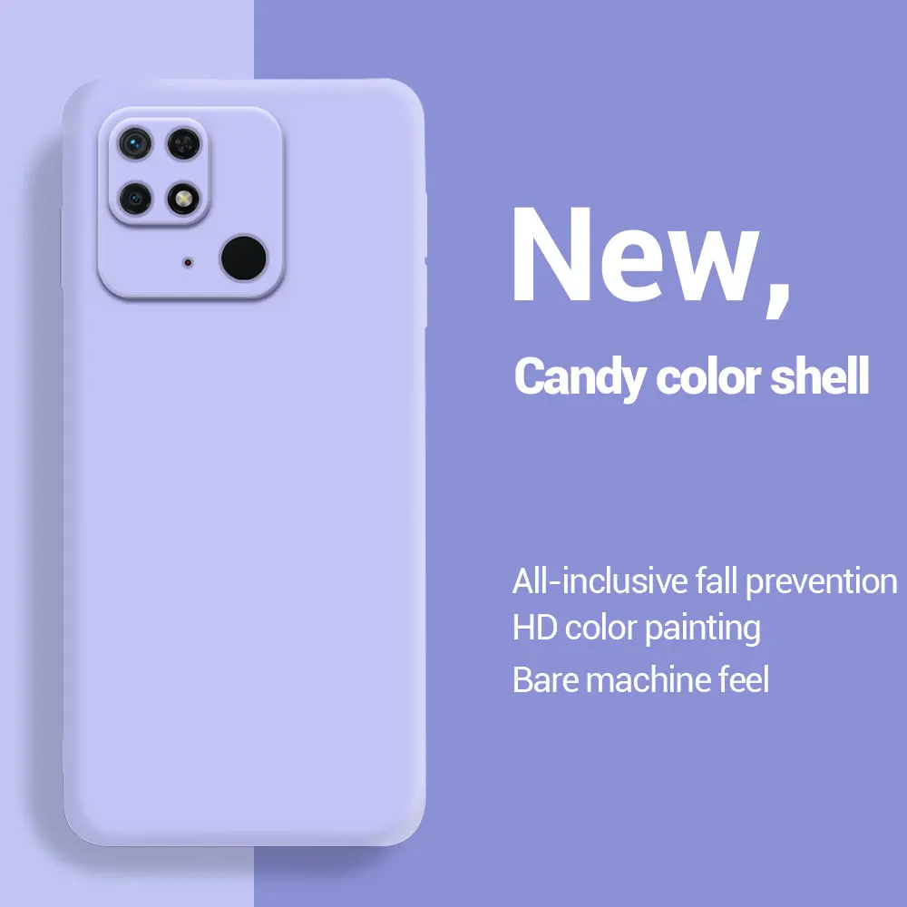 thumbnail image 1 of Luxury Liquid Silicone Case for Xiaomi Redmi 10C 10A 9A 9C 12c Redmi Note 10 10S 11 11s 12s 12 Pro 5G A1 A2 Plus Cover Fundas, 1 of 5