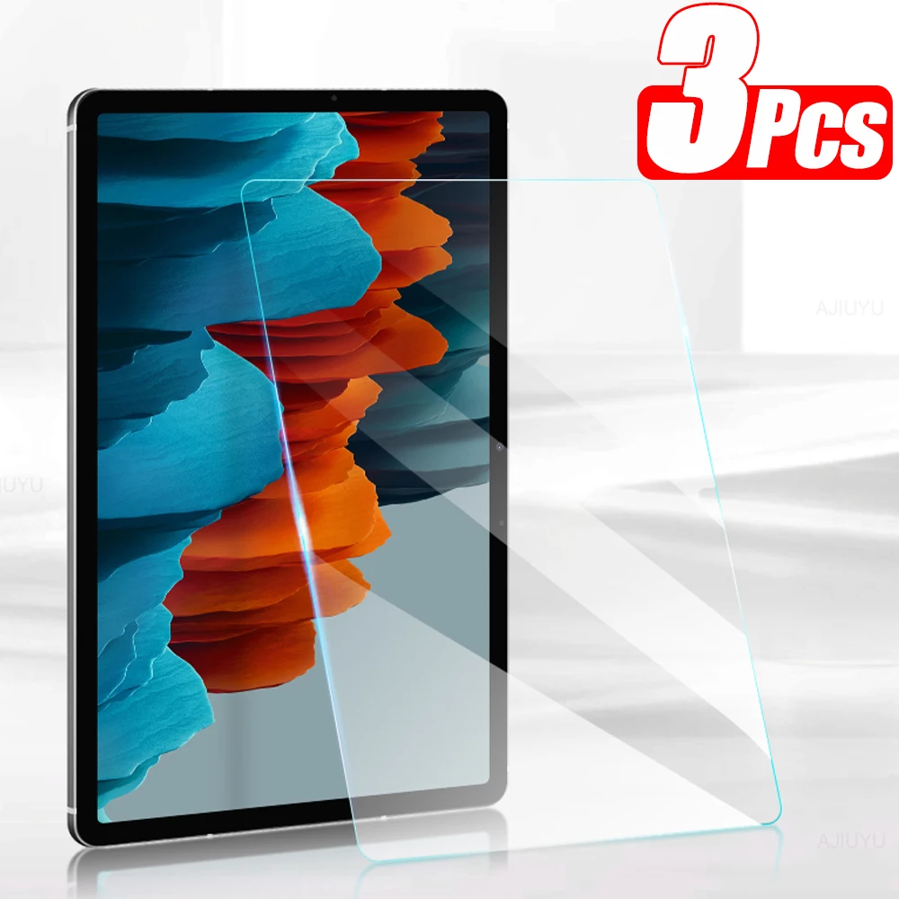 

3pcs Tempered Glass Screen Protector For Samsung Galaxy Tab S7 11'' 2020 SM-T870 SM-T875 T876B Anti Scratch Protective Film