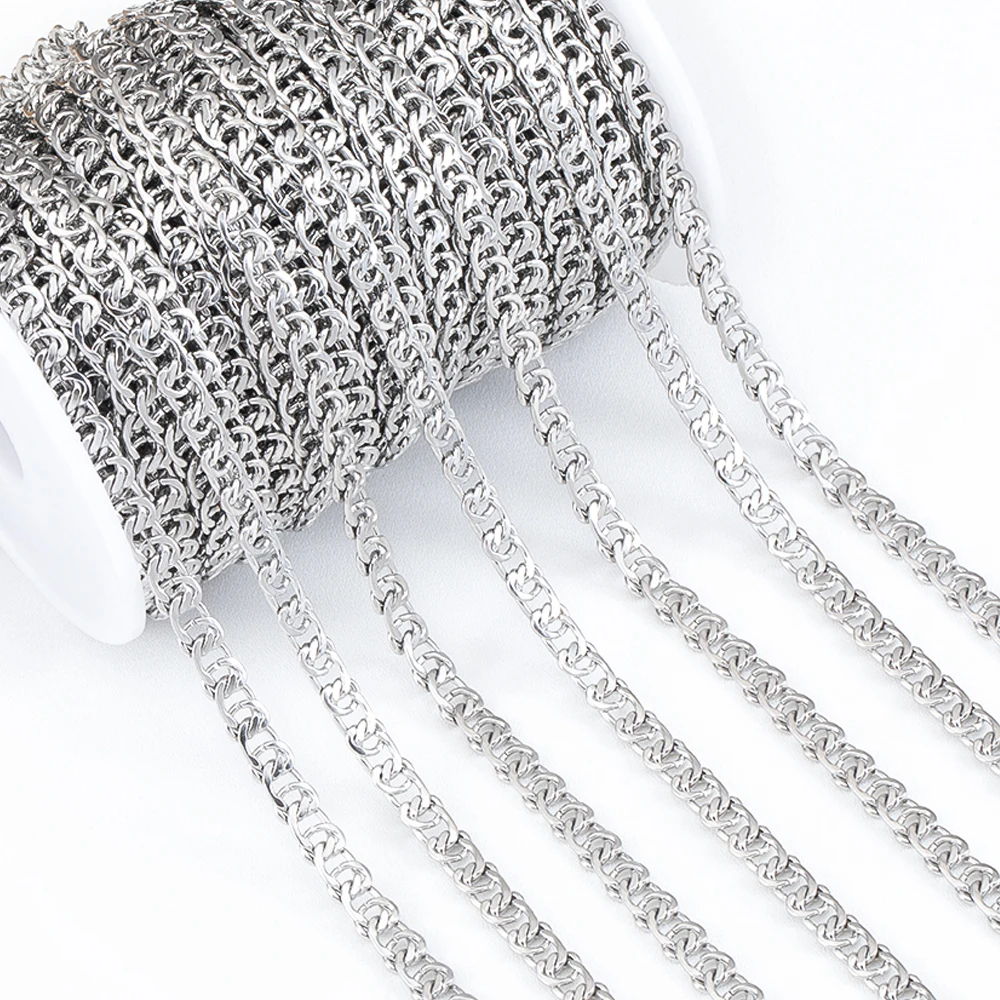 1 Meter Stainless Steel Twisted Loop Chain
