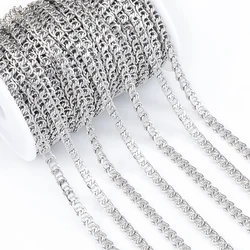 1 Meter Stainless Steel Twisted Loop Chain (Steel color)