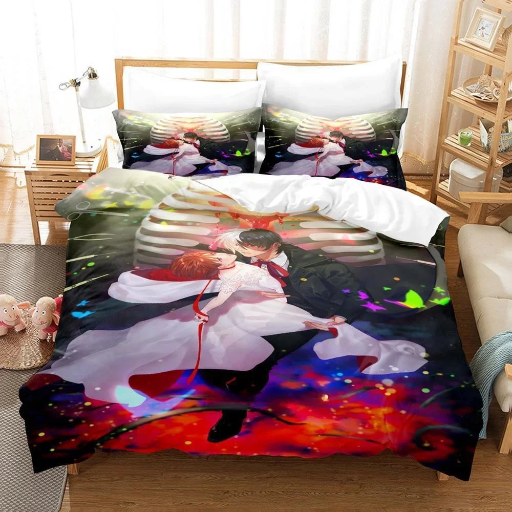 New Anime Young Black Jack Bedding Set Single Twin Full Queen King Size Bed Set Adult Kid Bedroom Duvet Cover Sets Home Textile