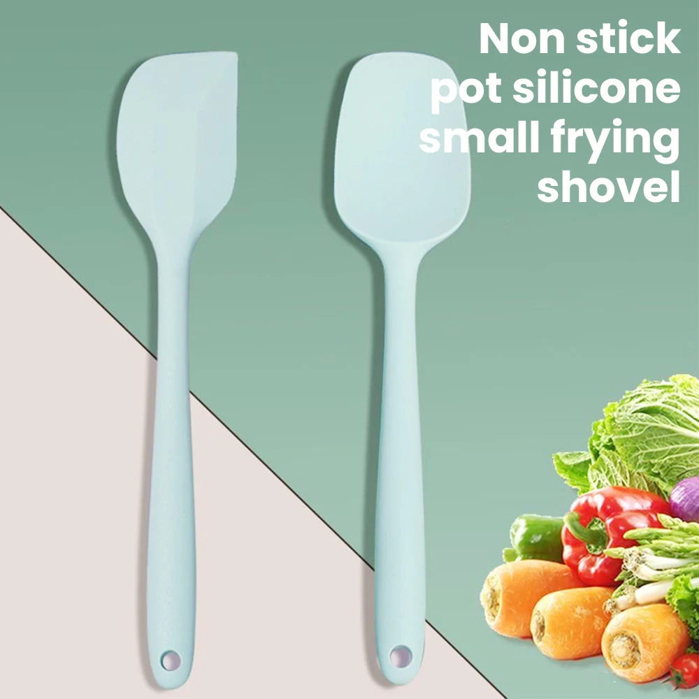 6 Pieces Silicone Spatula Set Food Grade Non Stick Heat Resistant Spatulas Turner for Cooking Baking Mixing Baking Tools