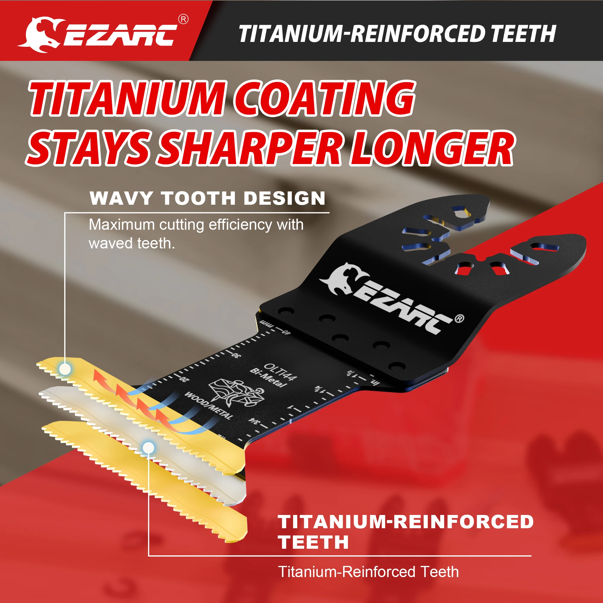 Lame Per Utensile Oscillante - Set 6 Pezzi, 34 Mm, In Acciaio Al Carbonio, Per Legno E Metallo - Foto 6