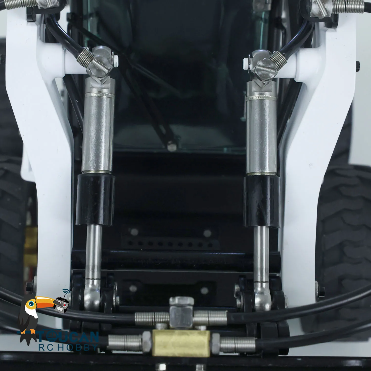 LESU 1/14 Hydraulic RC Loader Wheeled Skid-Steer Aoue-Lt5H I6S Radio Battery Charger Cars Model Toys For Adult Thzh1451-SMT9 6