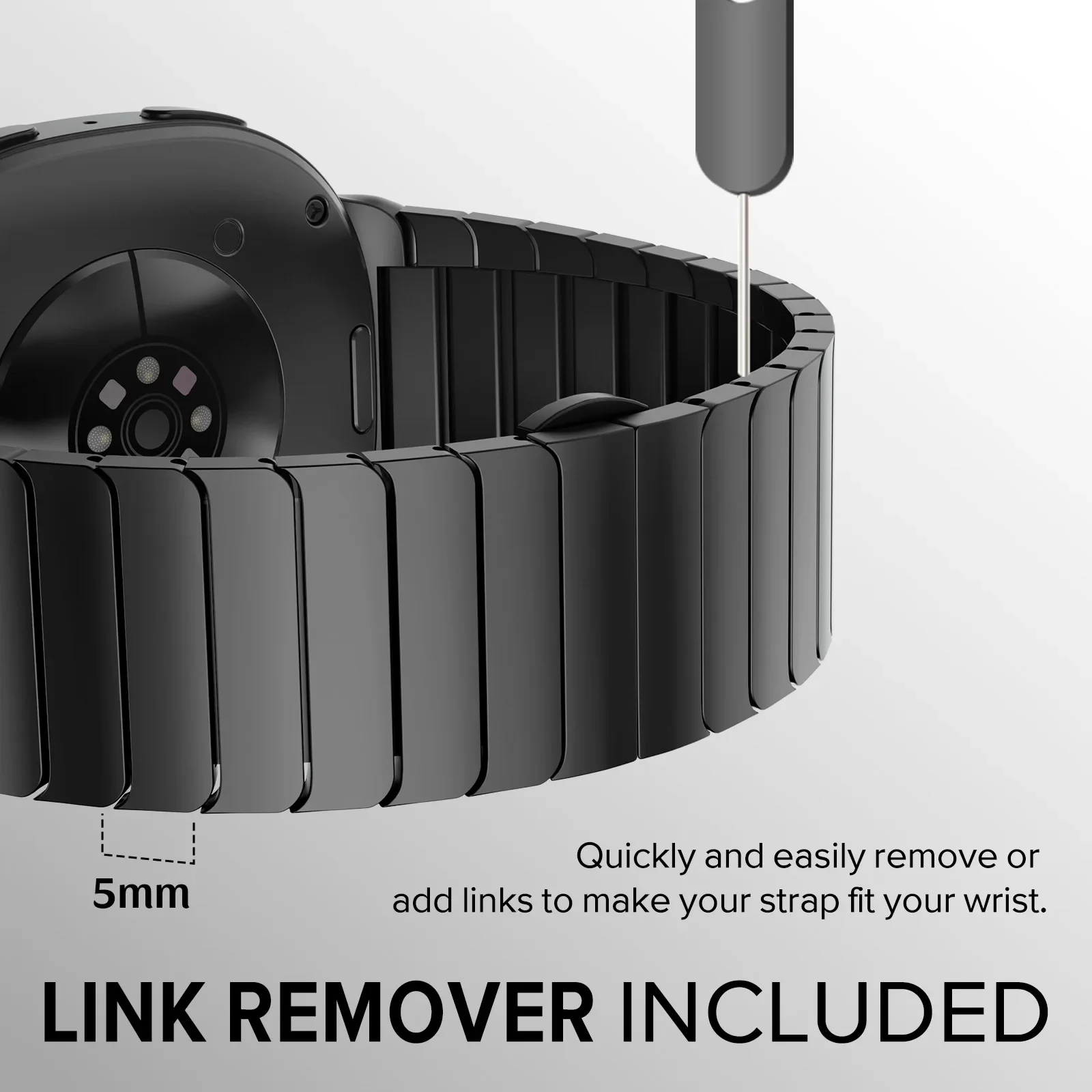 Luxury Stainless Steel Watch Band Bracelet
