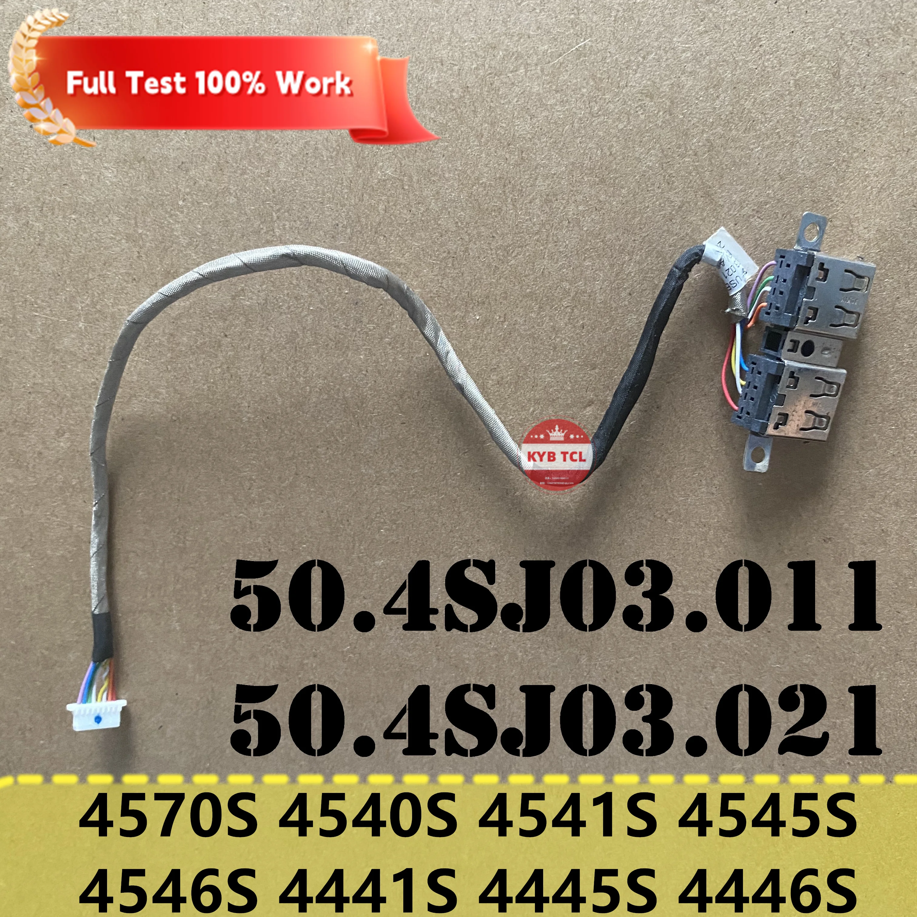 

For HP 4570S 4540S 4541S 4545S 4546S 4441S 4445S 4446S 4440S Laptop USB Board Port w/ Cable Notebook 50.4SJ03.021 50.4SJ03.011