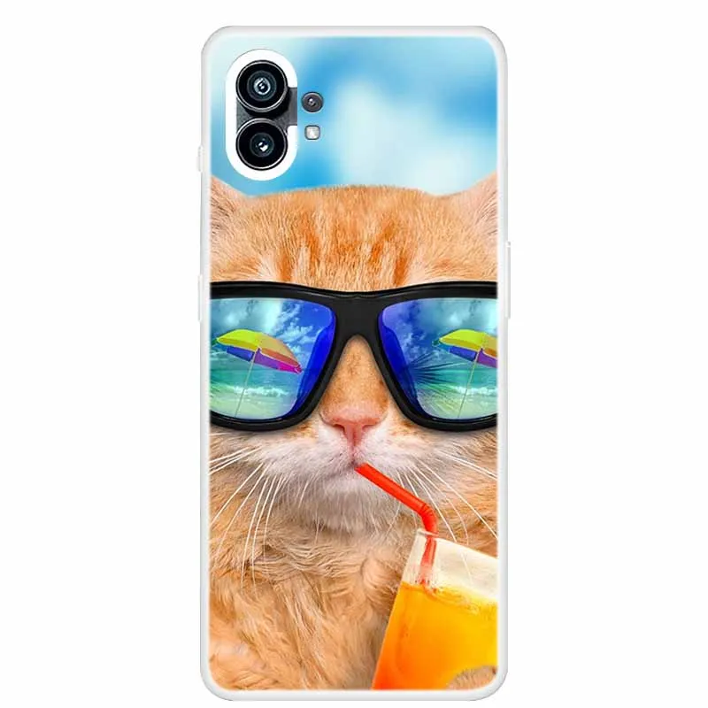 Clear Shockproof Soft TPU Silicone Phone Case - Fashionable Back Cover Design