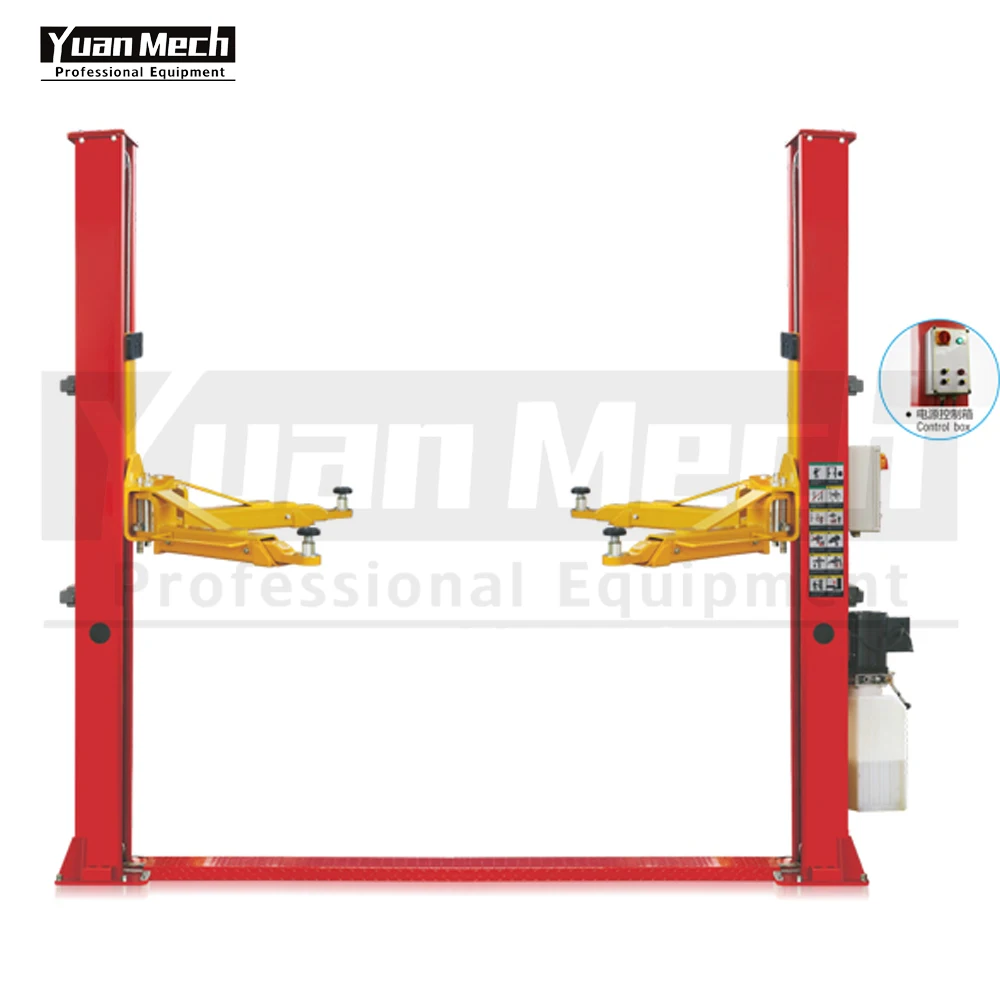 

Hydraulic 2 Post Car Lift with 4 Tons Lifting Capacity