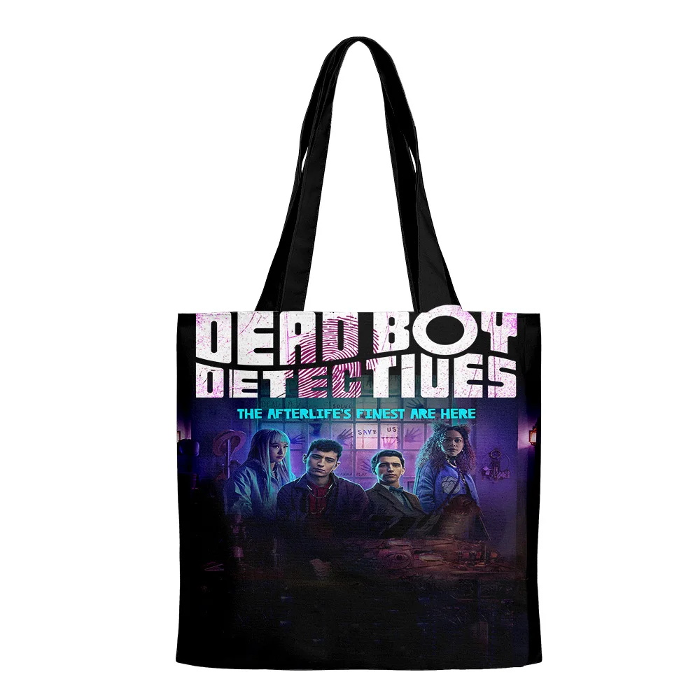 

Dead Boy Detectives Tv Series 2024 Merch Funny Bags New Women's Fashion Pocket Tote Casual High capacity