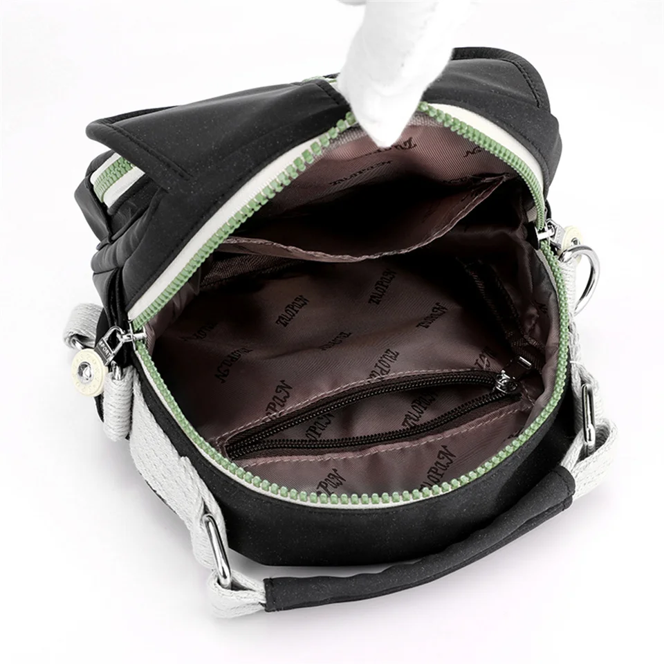 Women Casual Messenger Bags Waterproof Nylon Handbag Female Daily Shoulder Bag Ladies Crossbody Bags