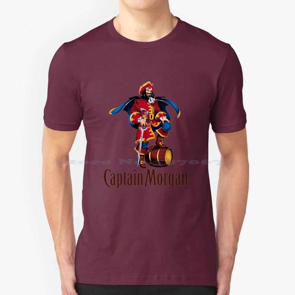 Mighty Morgan T Shirt 100% Cotone Tee Lime Culture Beefeater Gordons Pimms Fresh Rum Vodka Bar Pup Bere Tequila Gin