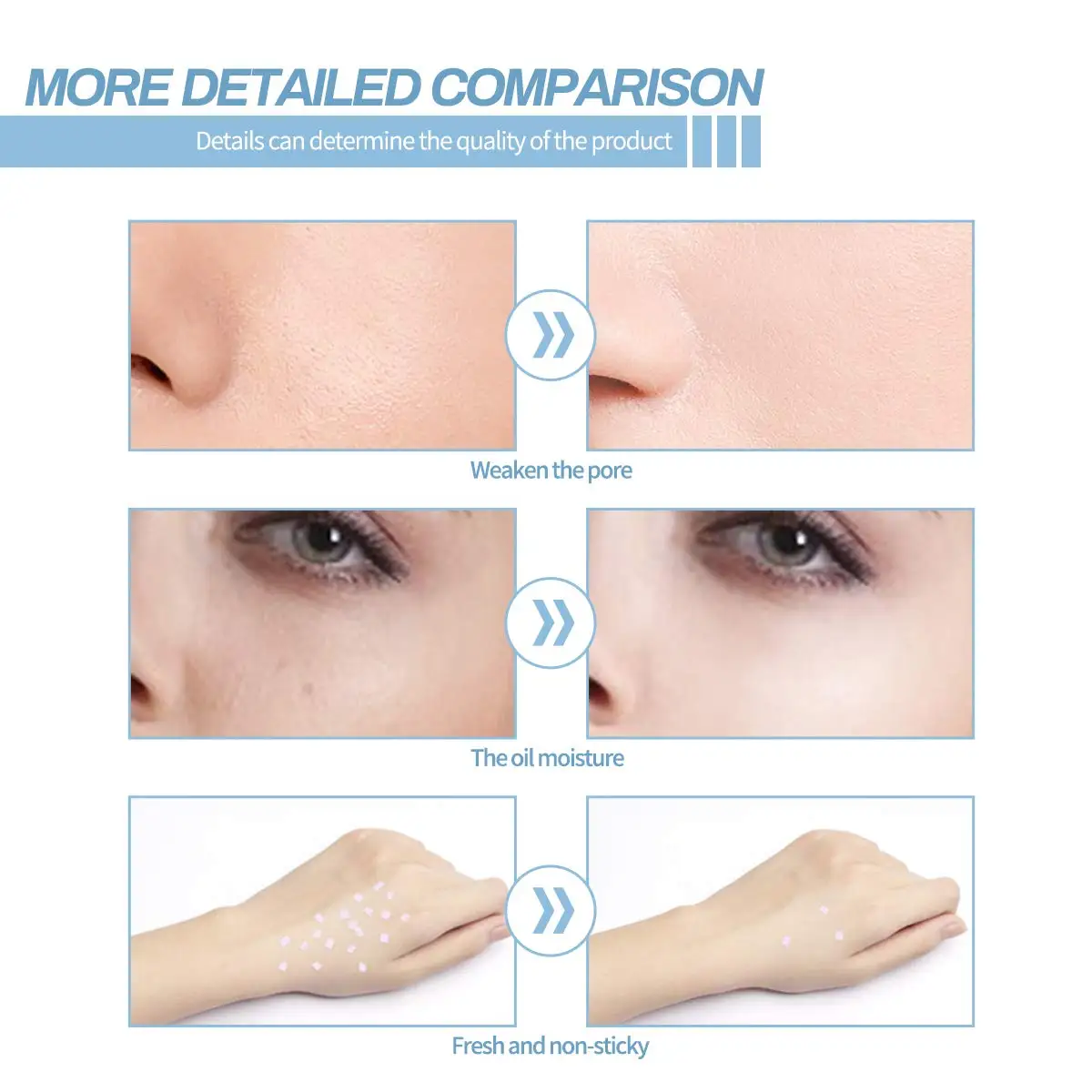 Setting Spray + Transparent Makeup Primer Cream, Film-forming Quickly, Long Lasting Makeup Keeping Moisturizing Face Cosmetics S 4
