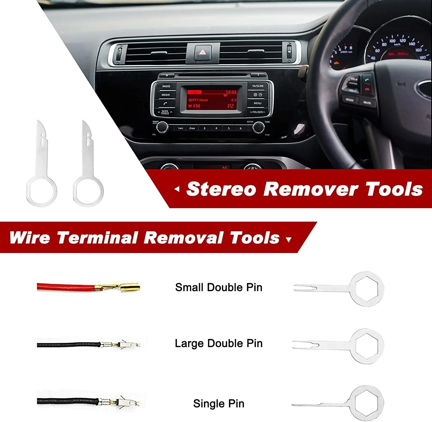 Kit d'outils de retrait de garniture automatique, garniture intérieure de  voiture, Outils de retrait Panneau Porte Fenêtre Tableau de bord Dissolvant  audio Installer Outil de levier HM-1098 10 pièces - AliExpress