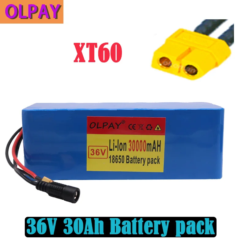 Batterie Lithium 36V 100000mAh 10S4P Pour Scooter électrique - Cellules 18650 - NEUVE