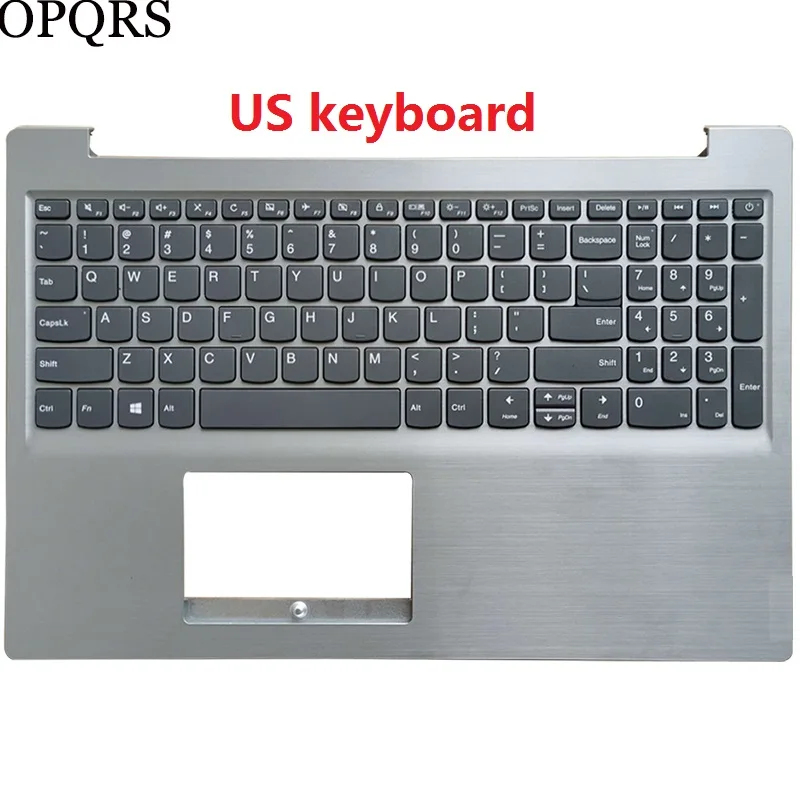 Russo Eua Reino Unido Francês Brasil Espanhol Teclado Portátil para Lenovo Ideapad S14515 Ast Igm Iwl S145-15api S145-15iil Palmrest Superior - Imagem 3
