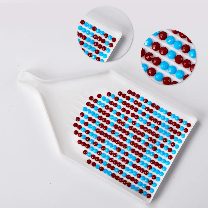 Diamond Painting Accessories DMC 447 Colors 5D Diy Diamond Painting Drills Full Square/Round Crystal Beads