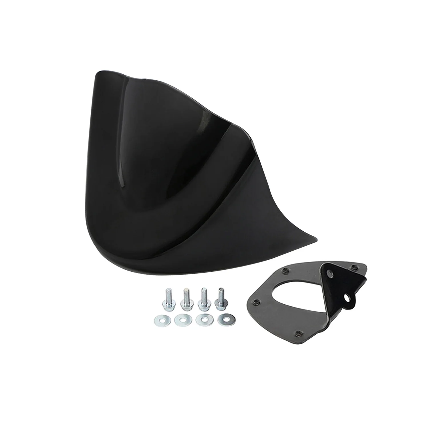 Front Chin Lower Fairing Spoiler Air Dam Cover For Harley Dyna Fat Bob Wide Glide FXD 2006-