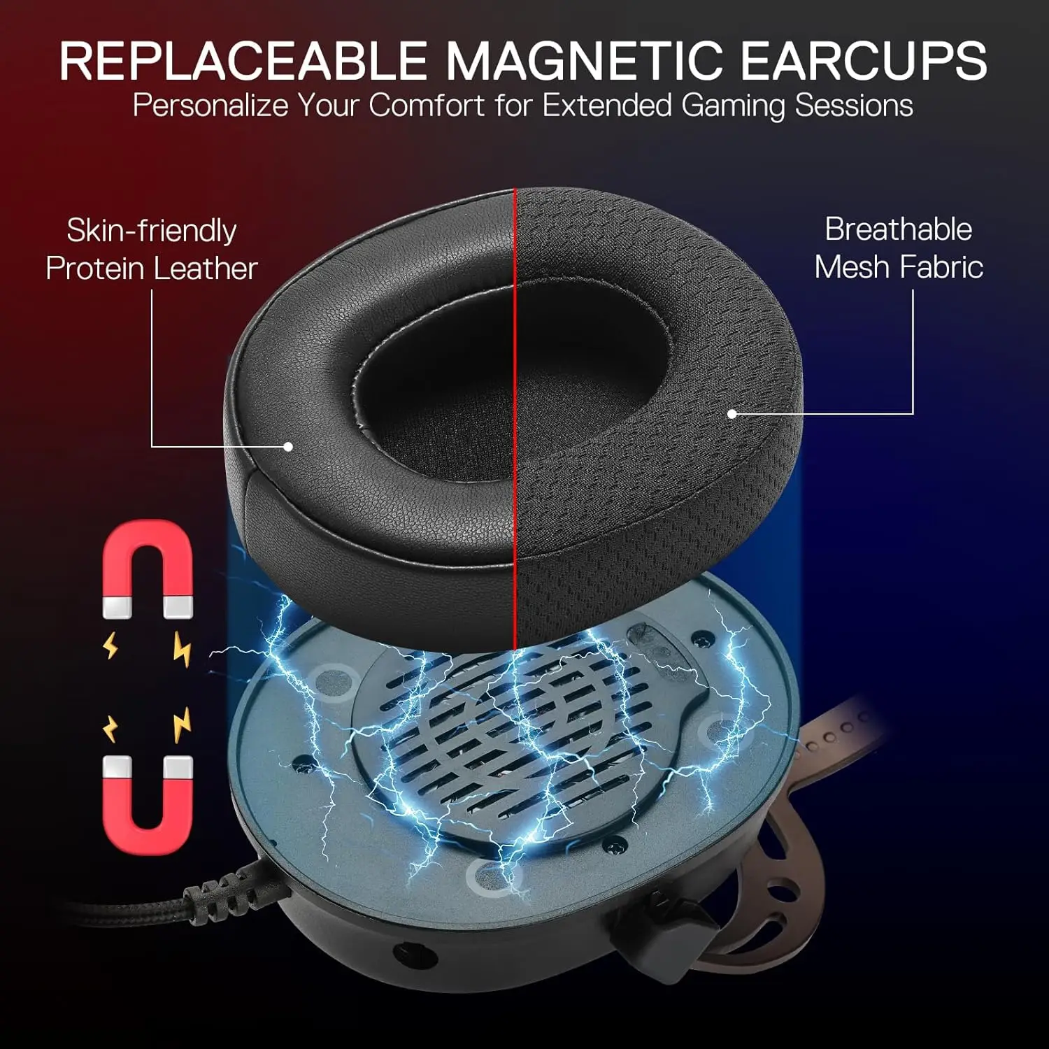 Redragon H730 USB Wired Gaming Headset thumbnail 5