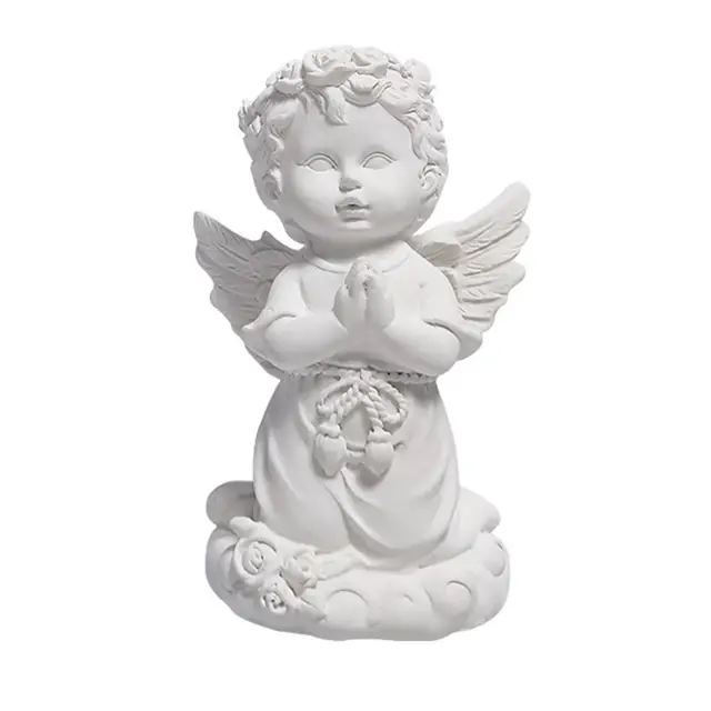 Retro Angyal Művészeti Szobrok Erős Tartós Esőálló - Image 3
