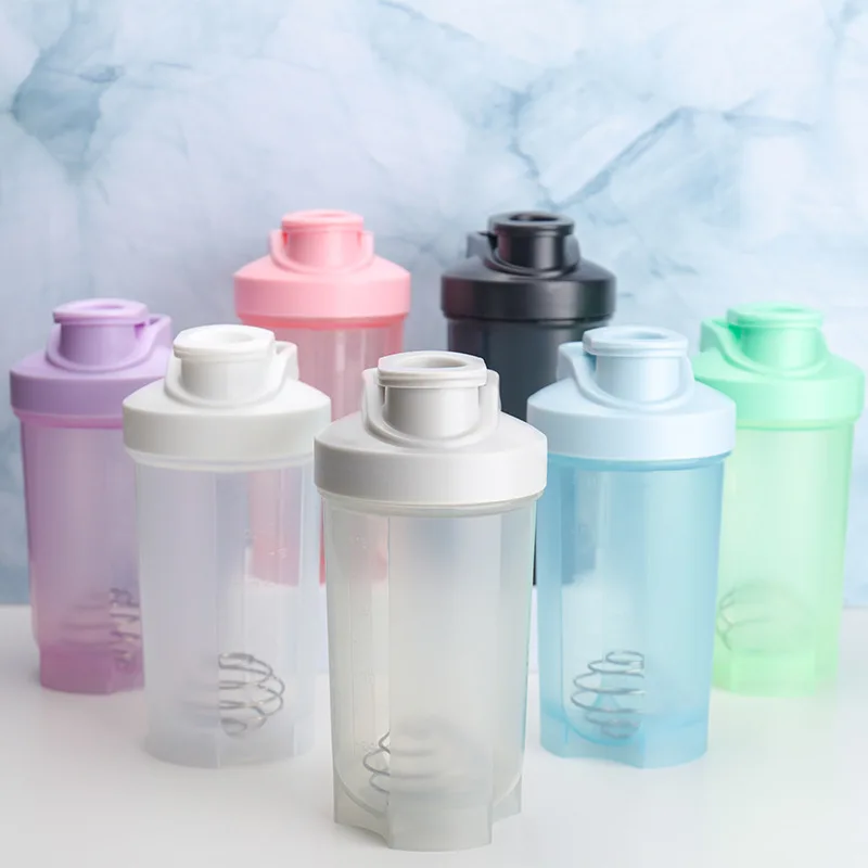 Shaking Cup Mixing Cup Sports Water Portable Protein Powdermilkshake Fitness Kettle In Stock 500ml Coffee Cupoutdoor Travel