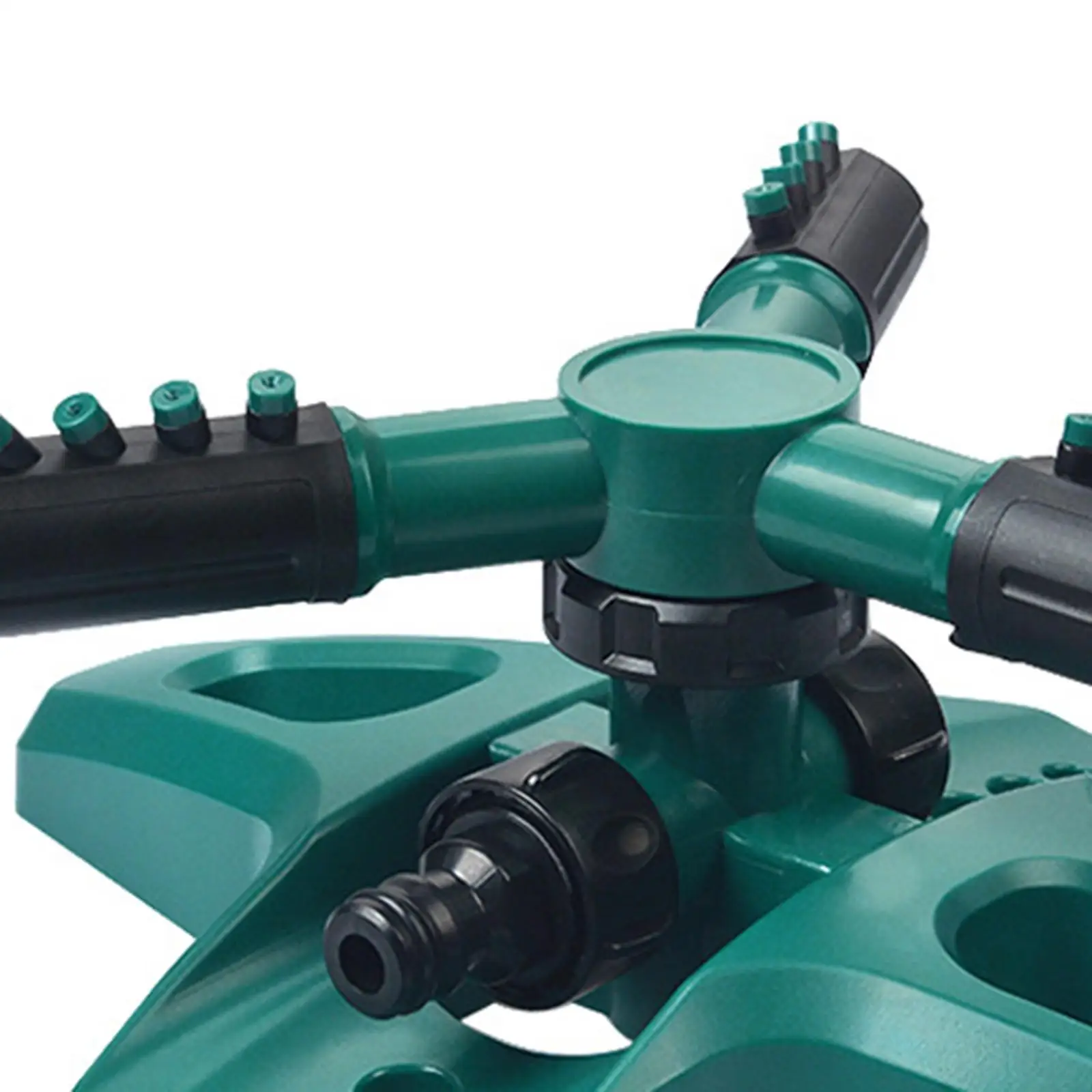 

3 Arms Lawn Water Sprinkler Irrigation System Automatic Garden Tool for Lawn green