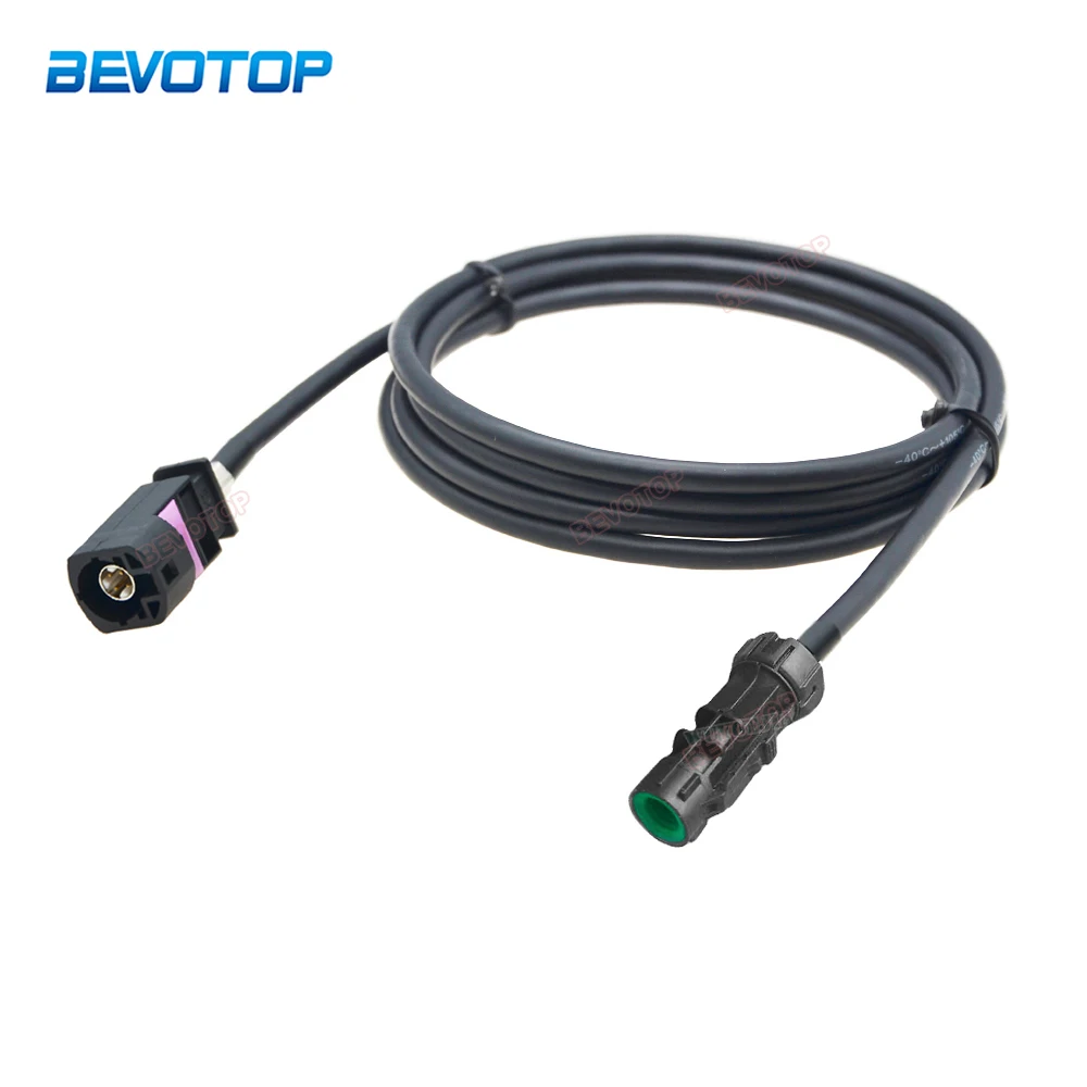 

Black HSD Code A Male to Waterproof Code A Female HSD Cable High Speed 4 Core 535 Line Wire Harness for Benz BMW Audi