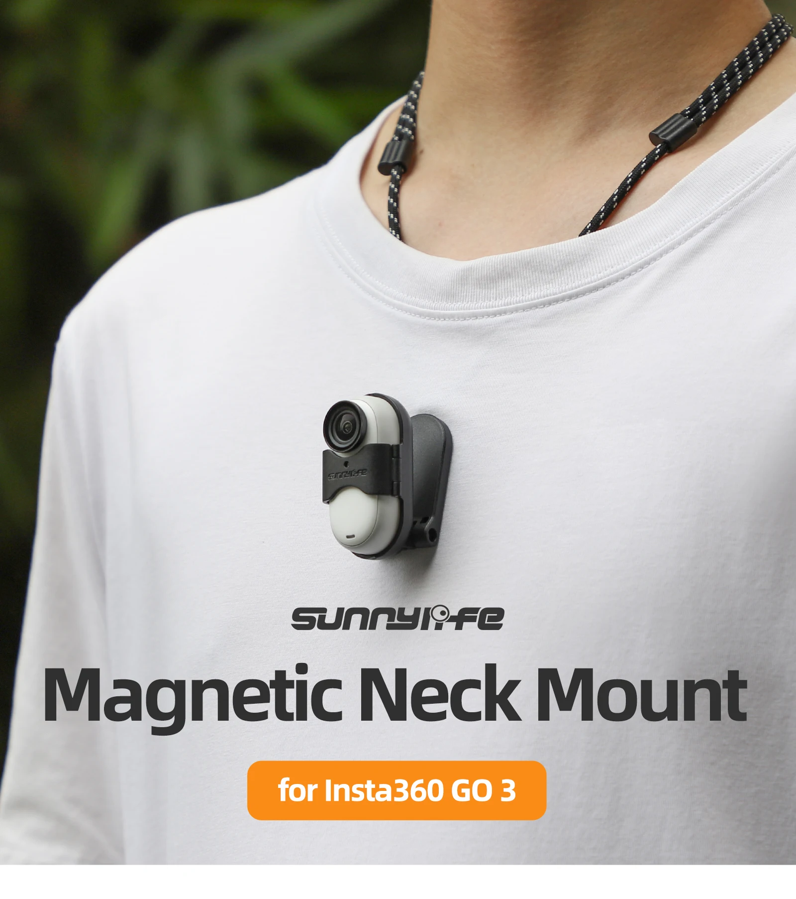 Support magnétique Insta360 GO 3S/GO 3 - POV mains libres