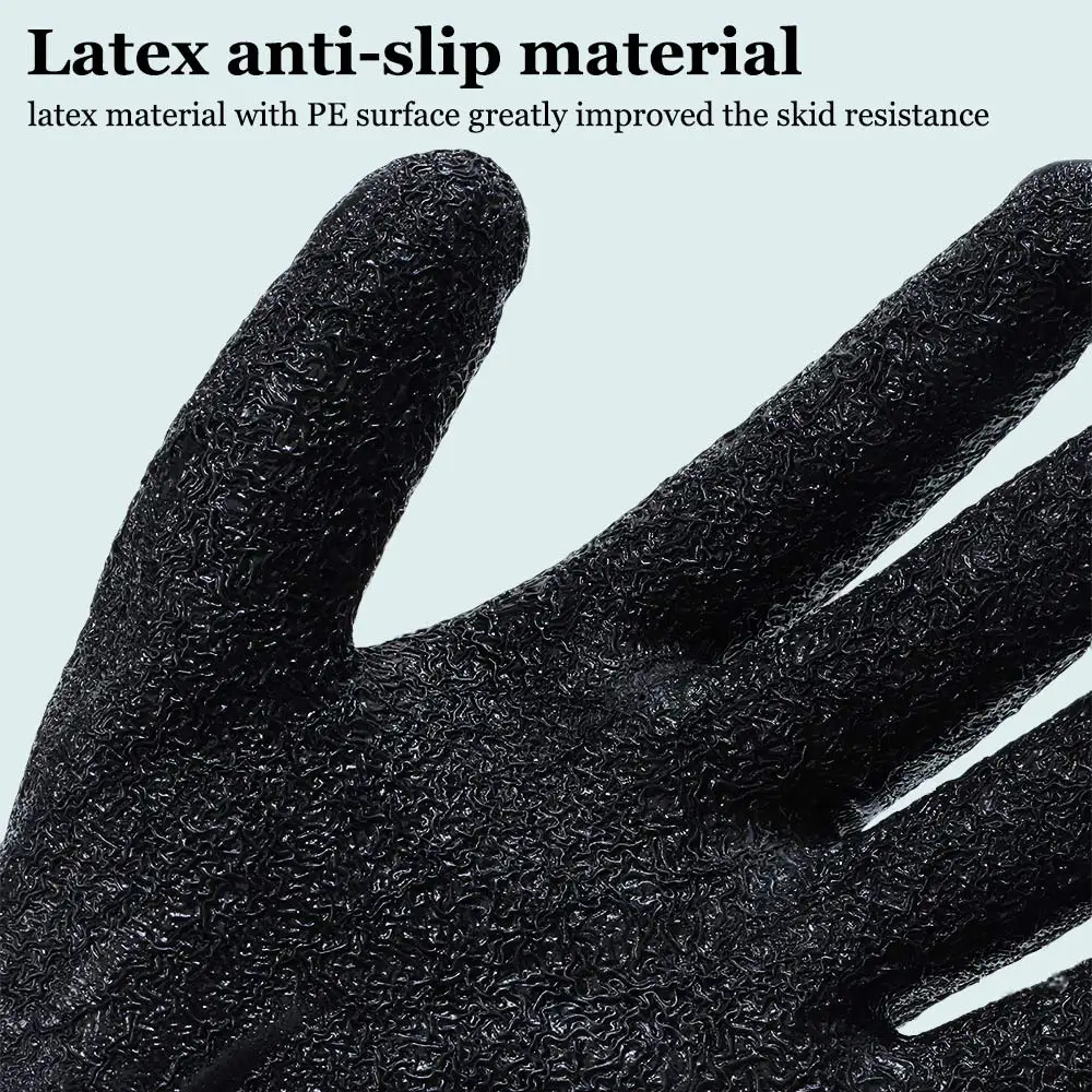 Description Picture 3 of item1pc Left Or Right Professional Catch Fish Latex Hunting Gloves Fishing Glove Antiskid Protect Hand Puncture Scrapes Fisherman