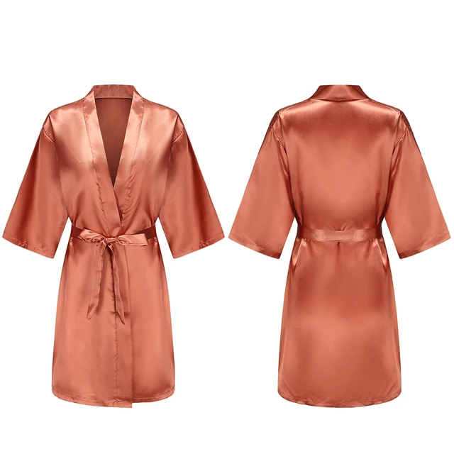 104964-b3b05f.jpg Robes courtes et soyeuses pour femmes, en Satin, pour demoiselle d'honneur, fête de mariée, vêtements de nuit